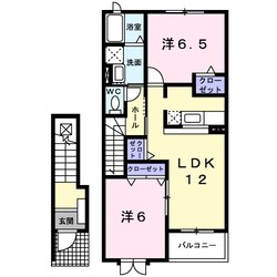 シンフォニーの物件間取画像